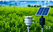 IoT Agricultural Monitoring illustration